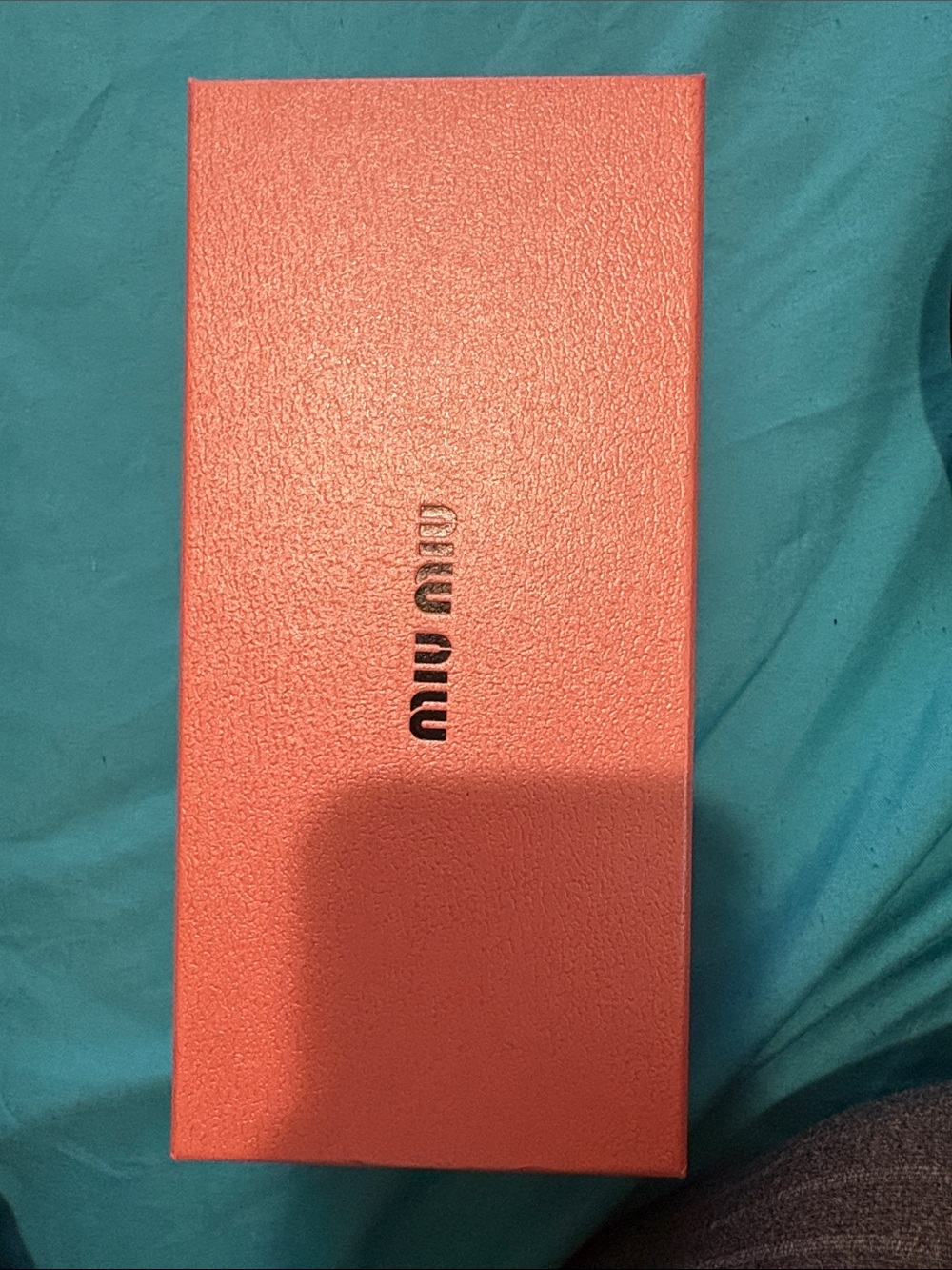 Miu Miu Coral Pink Accessory Box